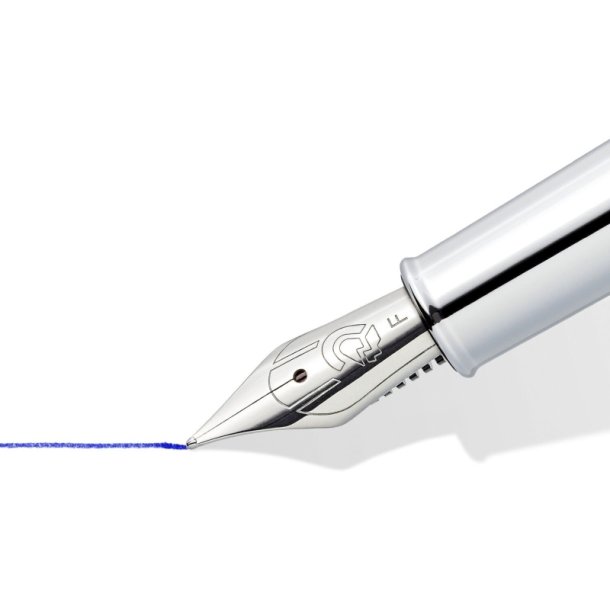 Staedtler Fyldepen - Triplus fine - rosa - (bl skrift)